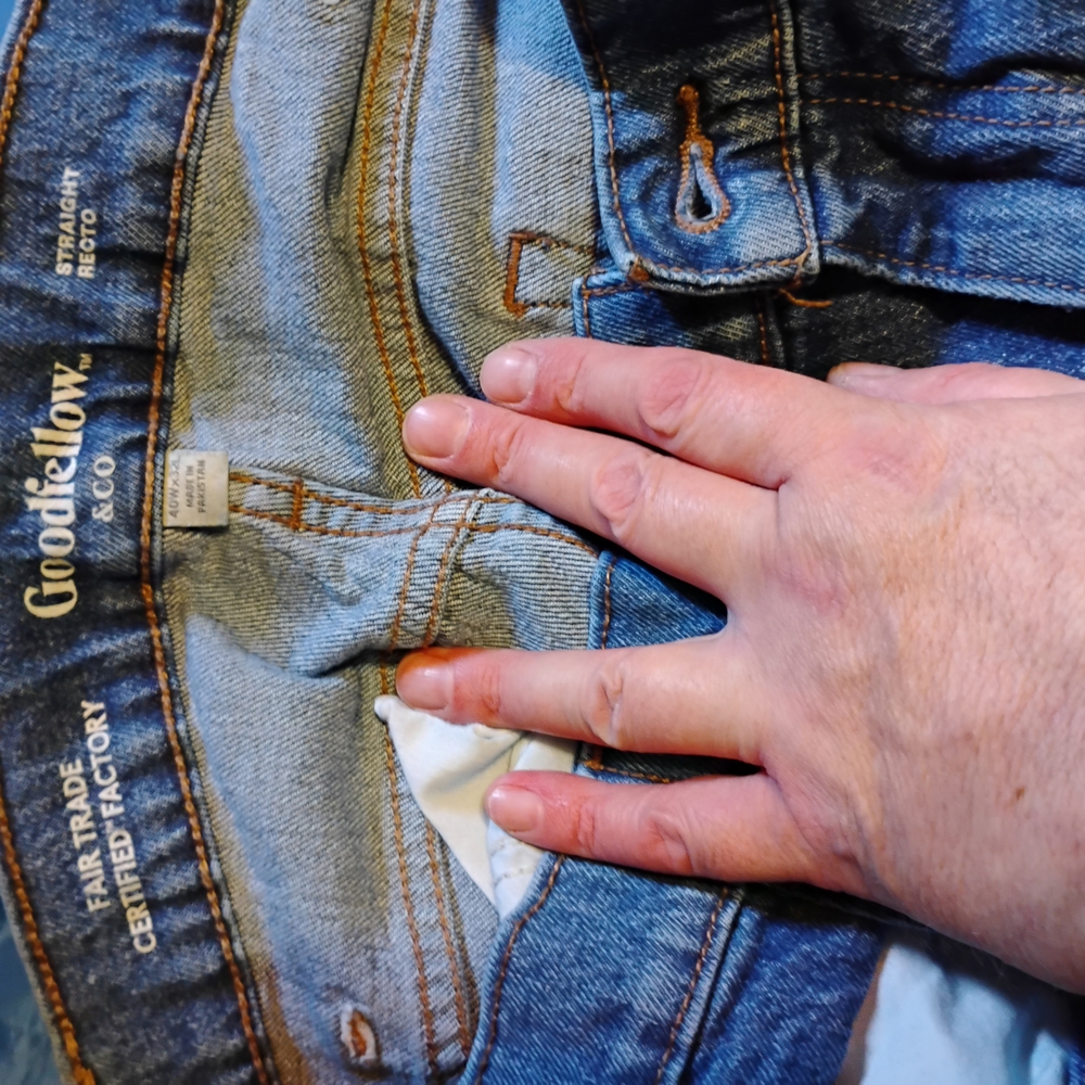 Goodfellow & Co Blue Straight Jeans Classic Denim